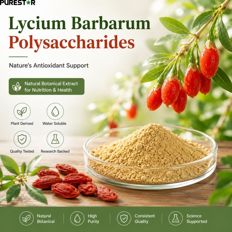 Understanding Lycium Barbarum Polysaccharides: A Naturally Derived Botanical Ingredient with Promising Antioxidant Potential