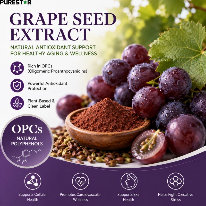 Can Grape Seed Extract Naturally Support Healthy Aging and Daily Wellness?