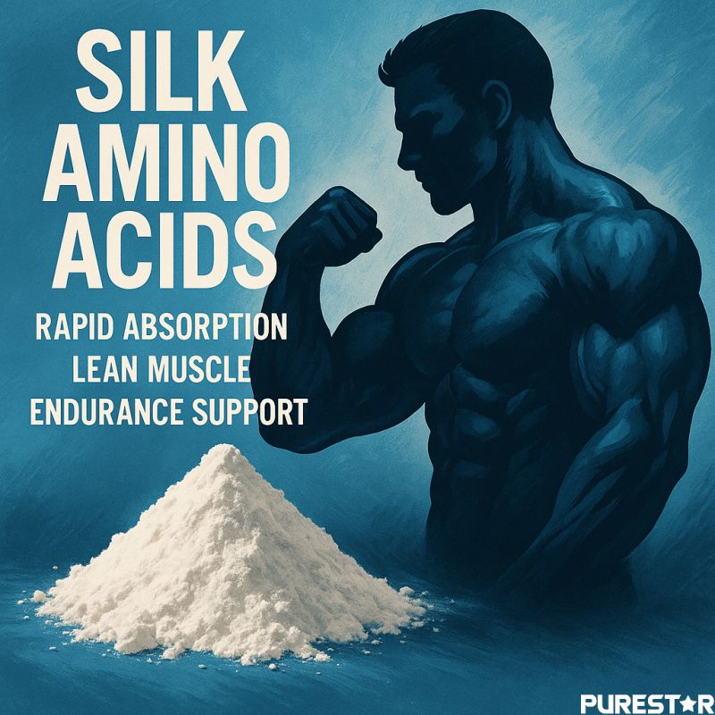 Silk Amino Acids powder for Bodybuilding
