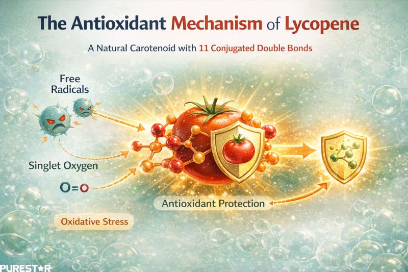 lycopene antioxidant mechanism protecting cells from oxidative stress and free radical damage